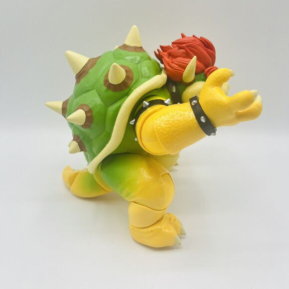 Super Mario Bros Movie Bowser Fire Breathing Figure 7" Jakks Nintendo *READ - Picture 9 of 12